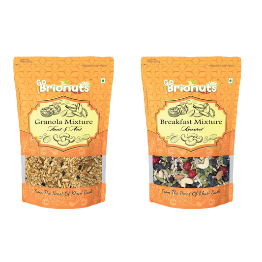 Berry Nut Mix Combo ( Breakfast Mixture 250gms + Granola Mixture 250gms )