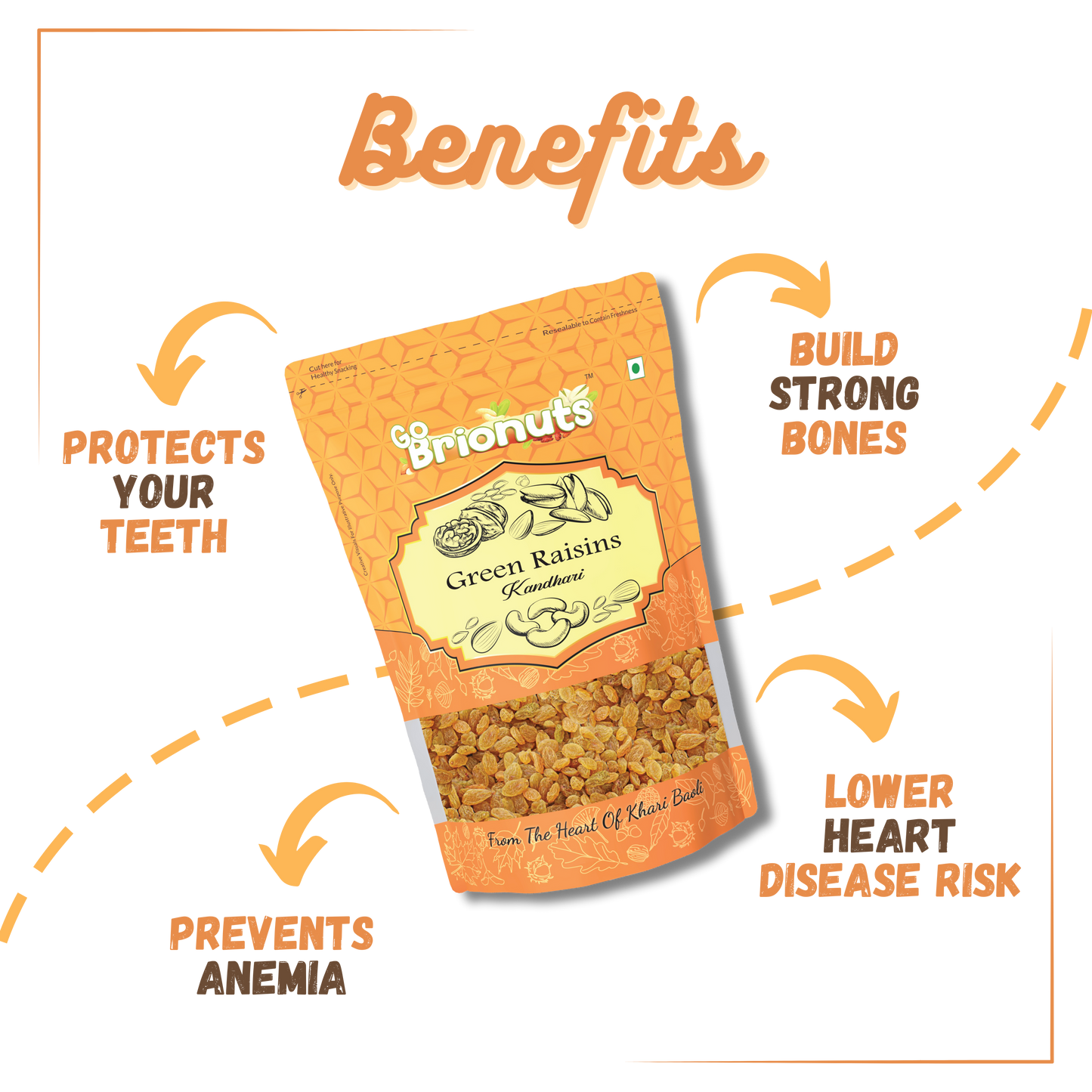 Kandhari Raisins 250gms