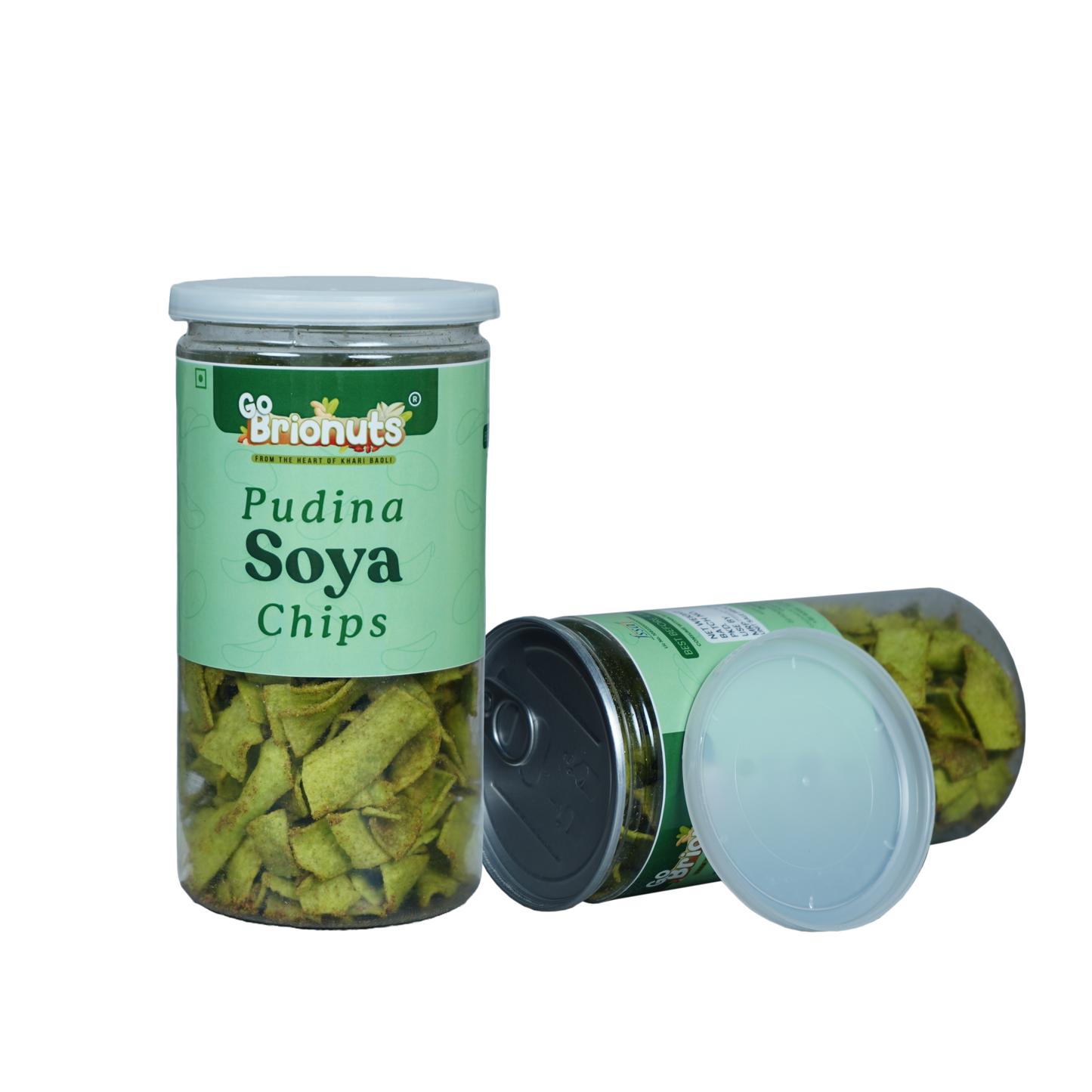 Soya Pudina Chips 150gm (Not Fried, No Palm Oil)
