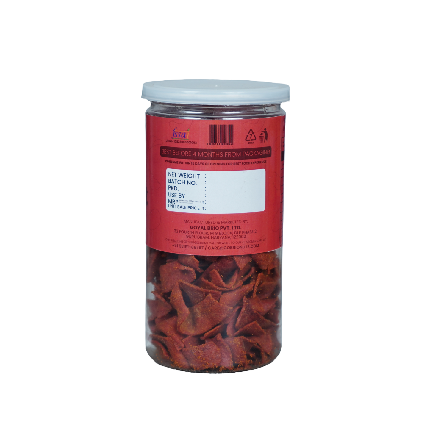 Beetroot Masala Chips 150gm (Not Fried, No Palm Oil)