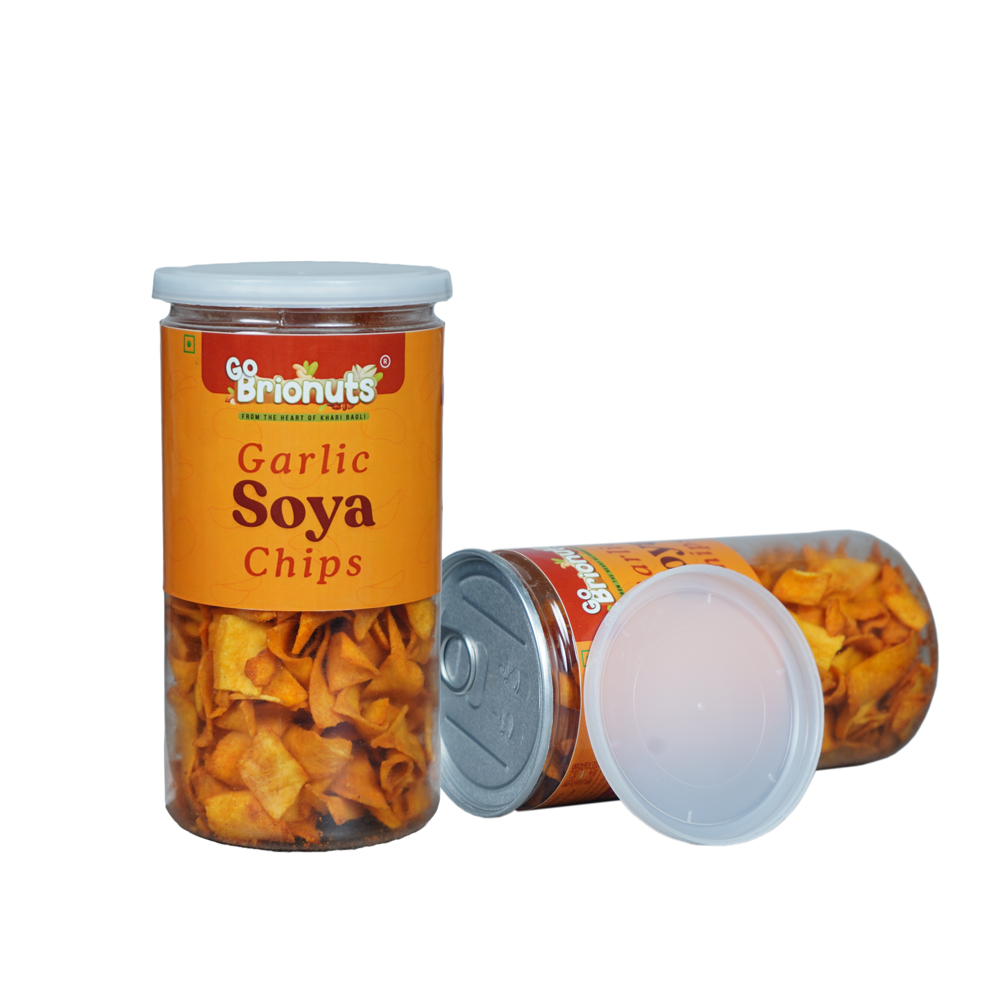 Soya Garlic Chips 150gm (Not Fried, No Palm Oil)