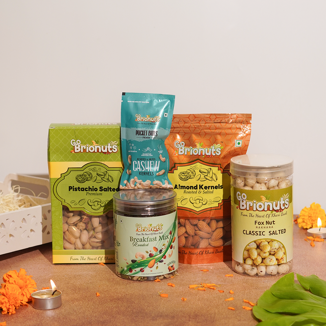 Saugat- Premium Dry Fruit Hamper- 815gm