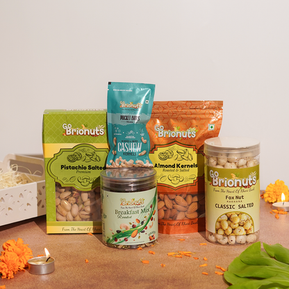Saugat- Premium Dry Fruit Hamper- 815gm