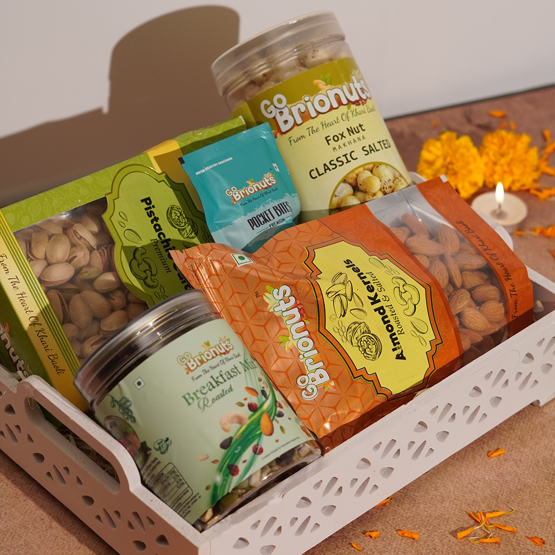 Saugat- Premium Dry Fruit Hamper- 815gm