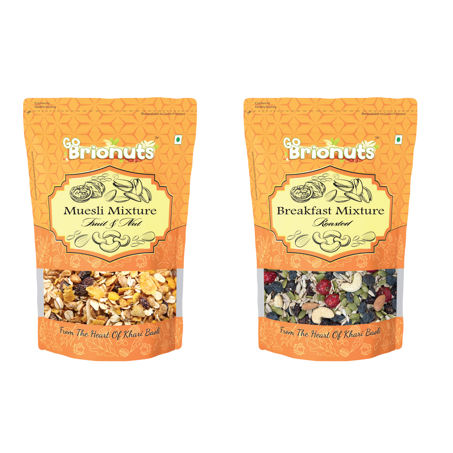Breakfast Combo ( Breakfast Mixture 250gms + Muesli 250gms )