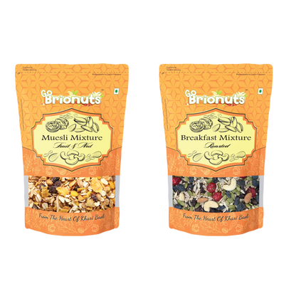 Breakfast Combo ( Breakfast Mixture 250gms + Muesli 250gms )
