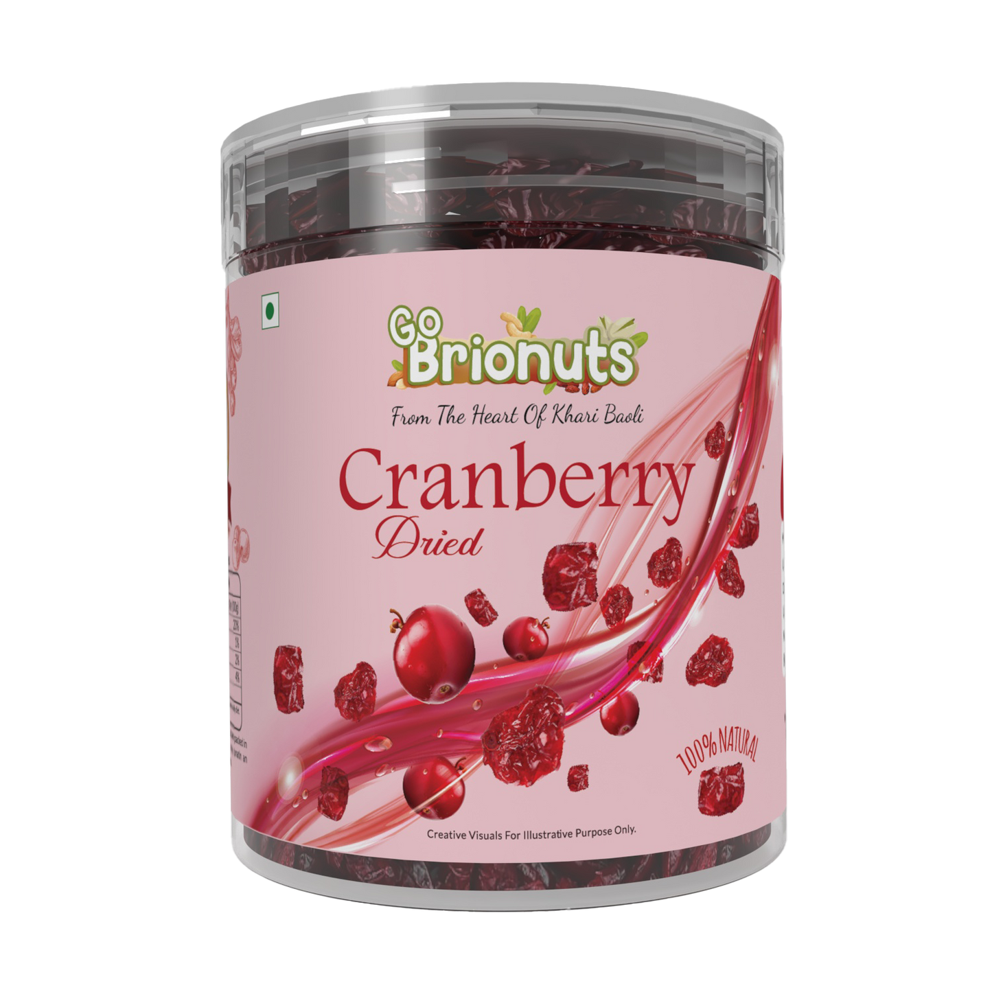 Dried Cranberry 250gms