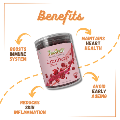 Dried Cranberry 250gms