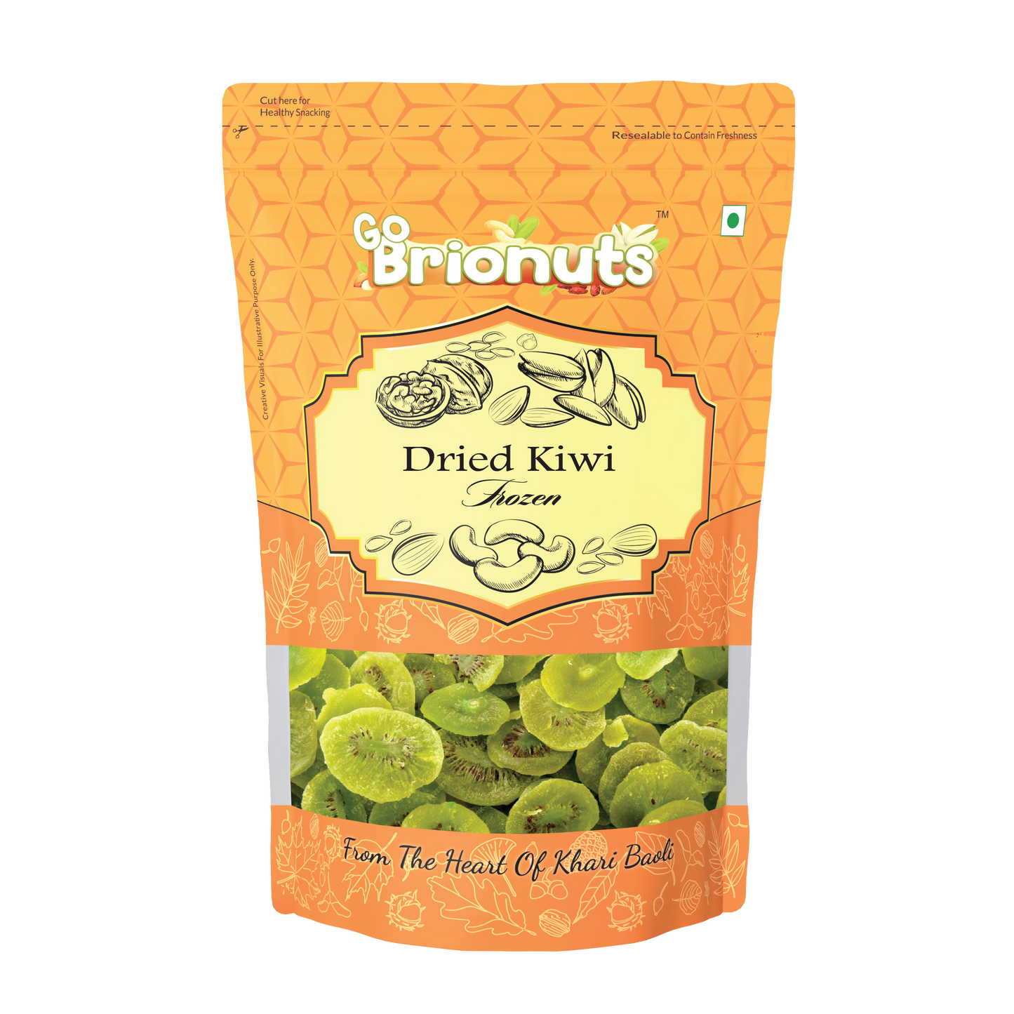 Dried Frozen Kiwi 250gms
