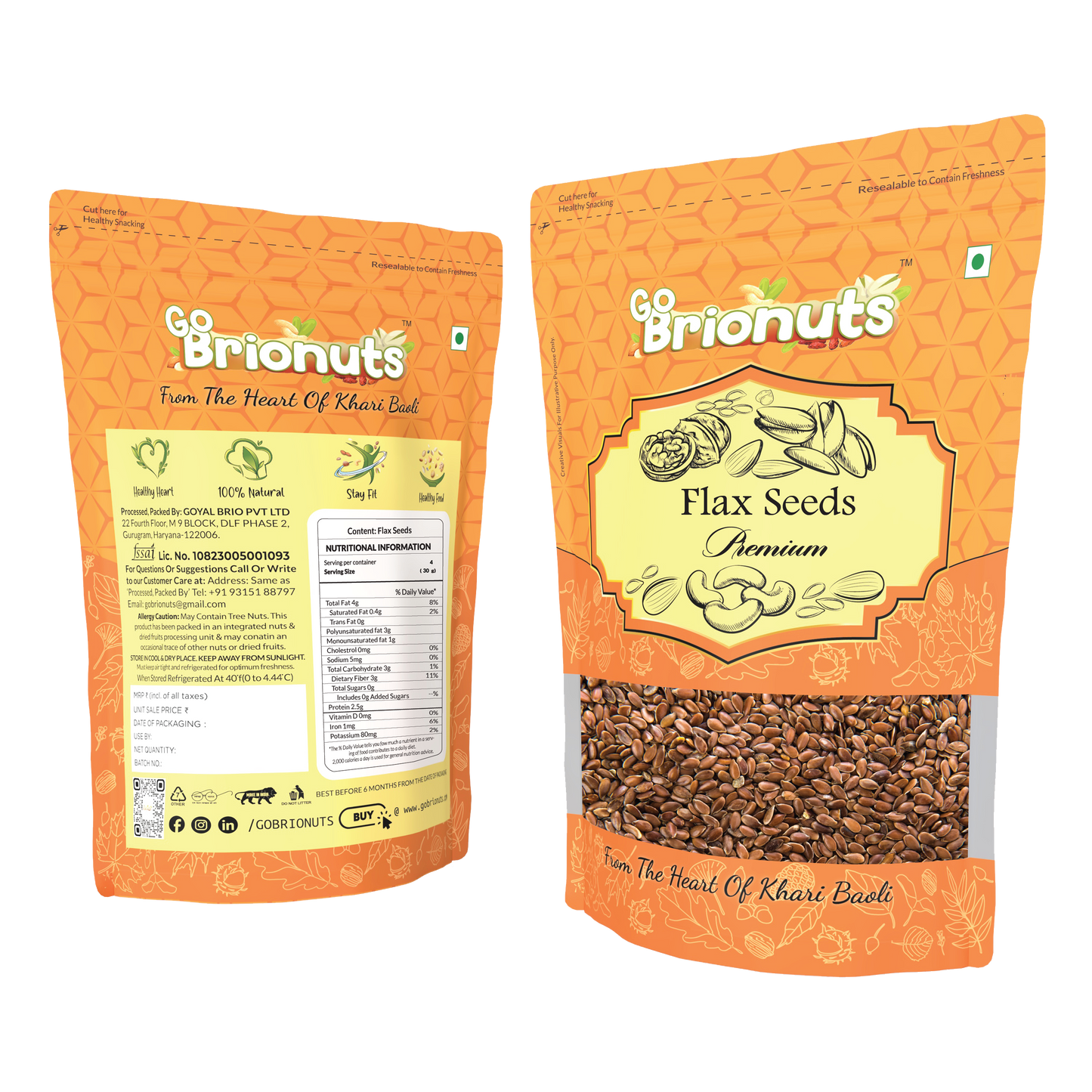 Flax Seeds 200gms
