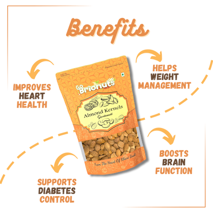 Gurbandi Almond Kernels 250gms
