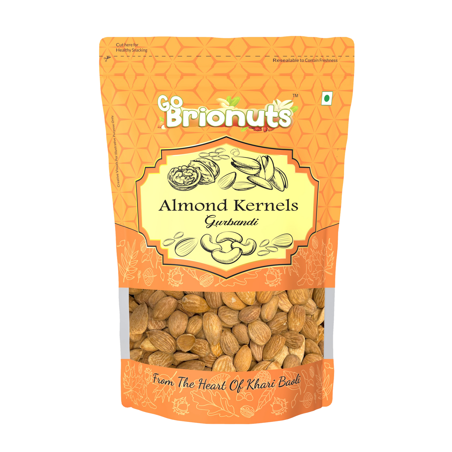 Gurbandi Almond Kernels 250gms