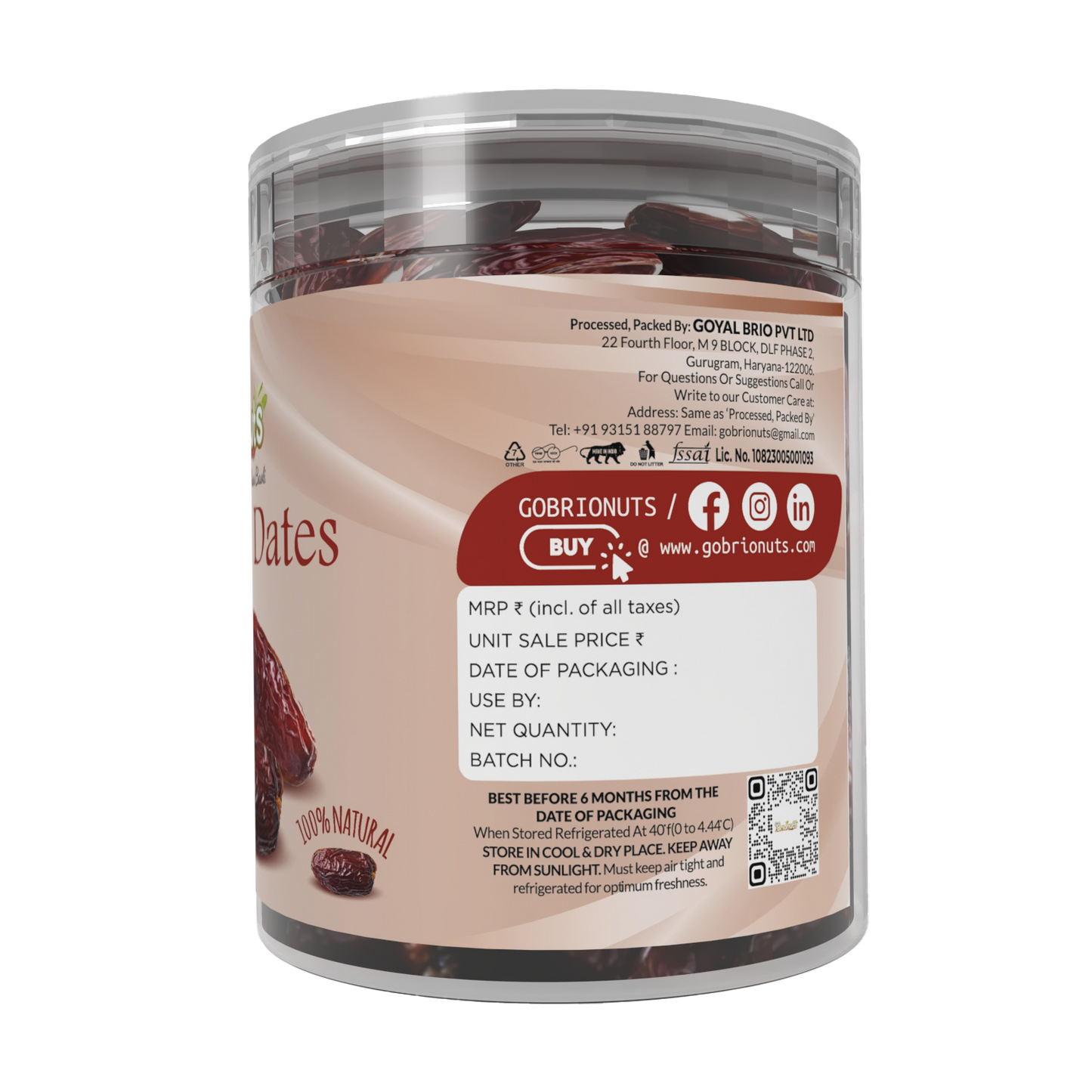 Medjool Dates 250gms