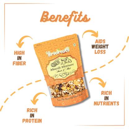 Breakfast Combo ( Breakfast Mixture 250gms + Muesli 250gms )