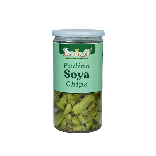 Soya Pudina Chips 150gm (Not Fried, No Palm Oil)
