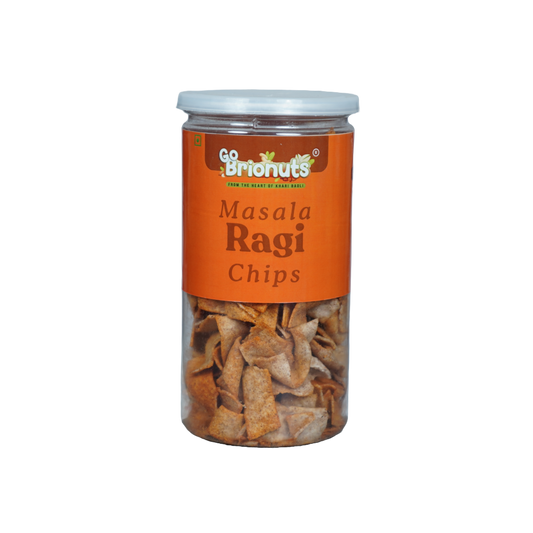 Ragi Masala Chips 150gm (Not Fried, No Palm Oil)
