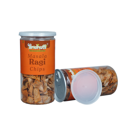 Ragi Masala Chips 150gm (Not Fried, No Palm Oil)