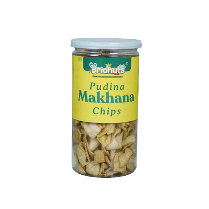 Makhana Pudina Chips 150gm (Not Fried, No Palm Oil)