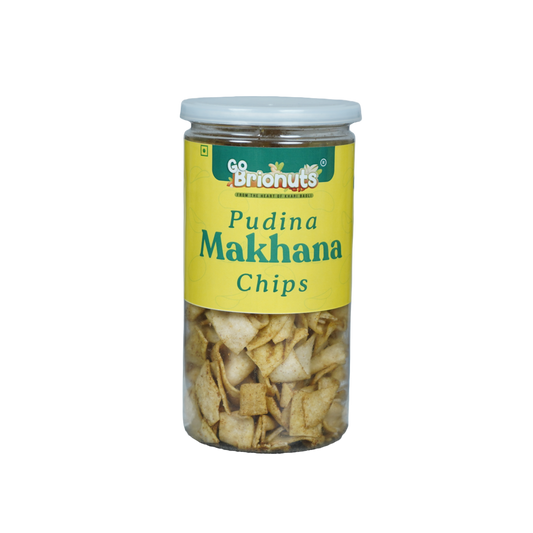 Makhana Pudina Chips 150gm (Not Fried, No Palm Oil)