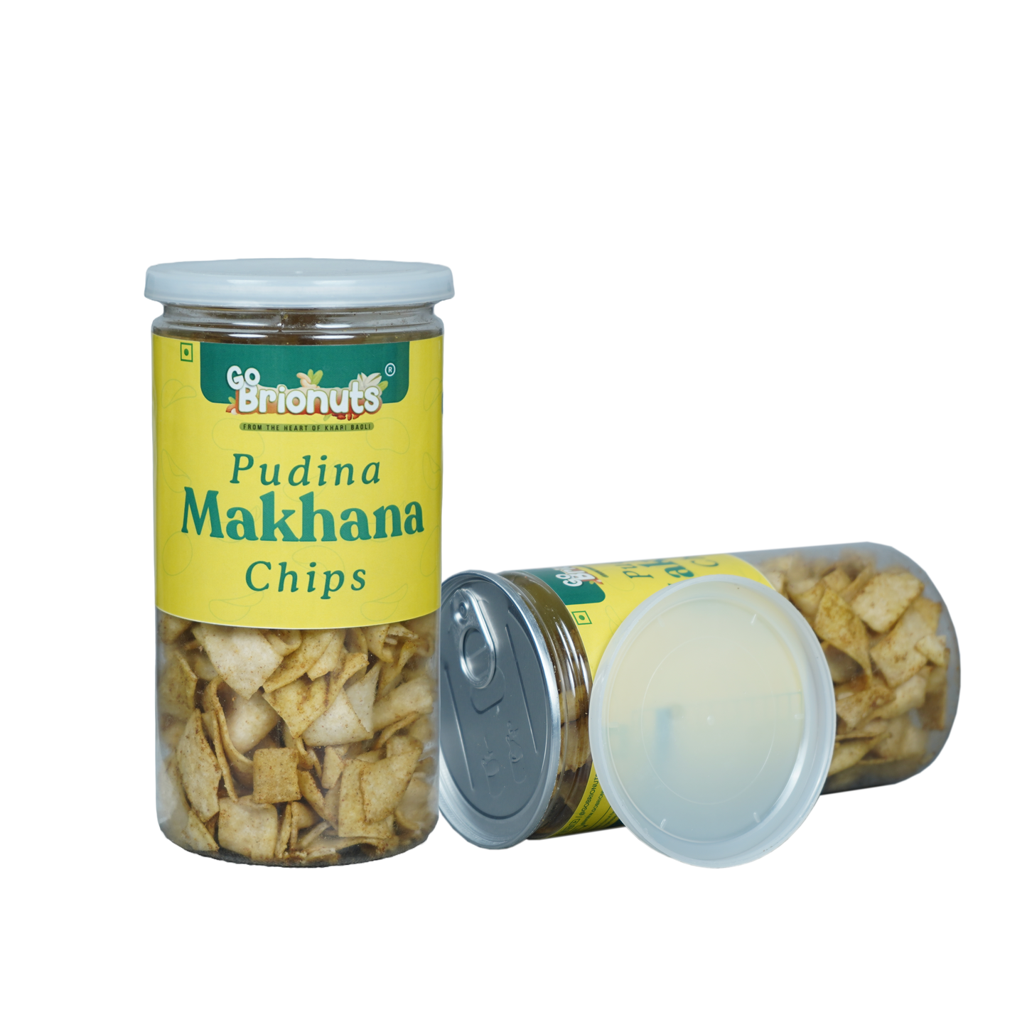 Makhana Pudina Chips 150gm (Not Fried, No Palm Oil)