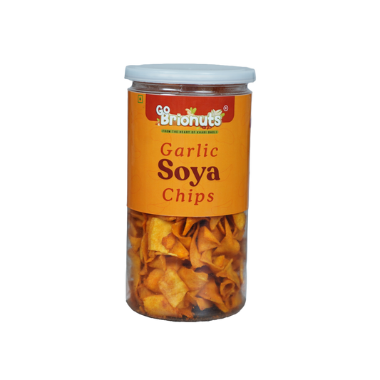 Soya Garlic Chips 150gm (Not Fried, No Palm Oil)
