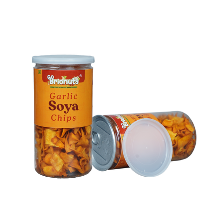 Soya Garlic Chips 150gm (Not Fried, No Palm Oil)