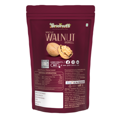 Walnuts in shell Chilean 500gms- Big size, Super Premium Quality